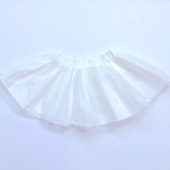 Carter's Size 2T Beige Sparkle Tulle Skirt - Picture 4 of 5